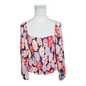 NWT Sienna Sky Rouched Blouse